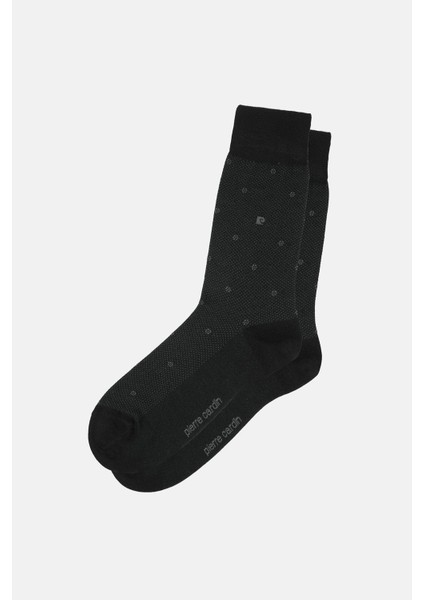 Bambu 6'lı Uzun Soket Çorap 451- Pc Siyah