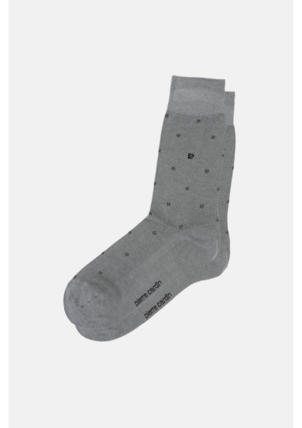 Bambu 6'lı Uzun Soket Çorap 451- Pc Gri