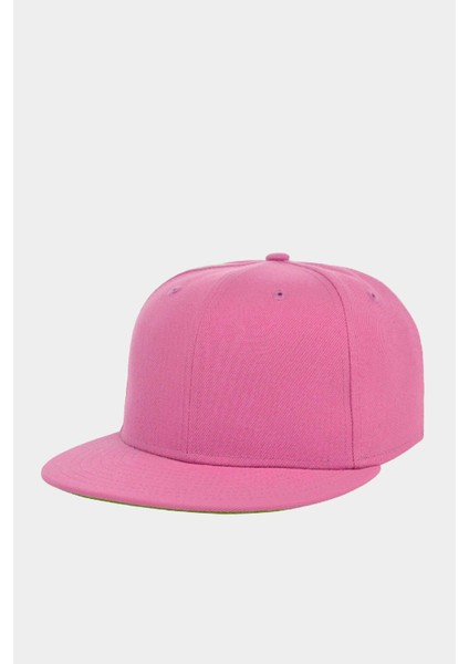 Basic Street Snapback Hiphop Cap Pembe Şapka