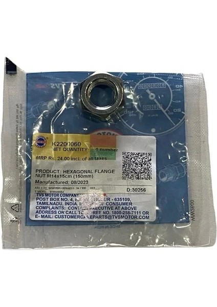 Jupiter 125 Krank Sol Somun Orjinal