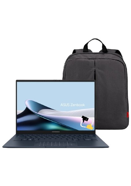 Zenbook 14 UX3405MA-QD518 Intel Core Ultra 7 155U 32GB DDR5X 1tb SSD Intel® Arc™ Graphics Fhd OLED Freedos 14" Taşınabilir Bilgisayar+Snertechçanta