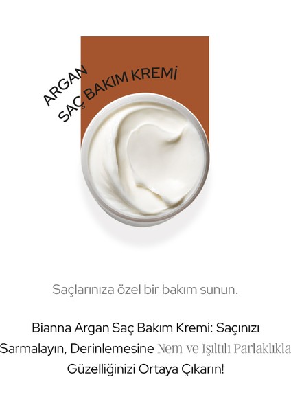 Saç Bakım Kremi Argan Yağlı Canlandırıcı ve Onarıcı Saç Bakım Kremi Tüm Saç Tiplerine Uygun fiyatları