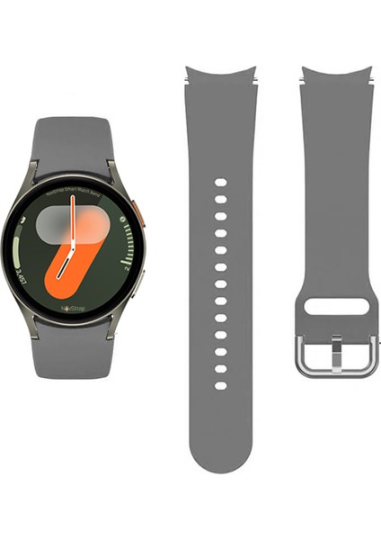 Samsung Galaxy Watch 7 6 5 Pro 4 Fe 40 42 43 44 45 46 47 mm Uyumlu Kordon Tam Kapatan Pimli Silikon