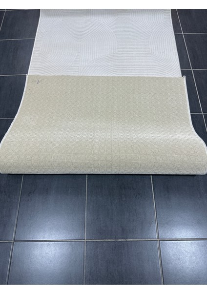 Leaf Kaymaz Taban Rölyef Krem Halı indirimleri