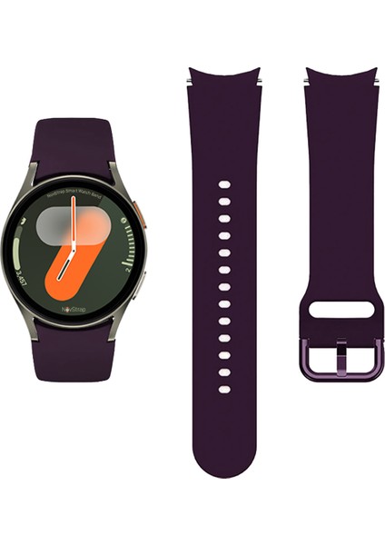 Samsung Galaxy Watch 7 6 5 Pro 4 Fe 40 42 43 44 45 46 47 mm Uyumlu Kordon Tam Kapatan Pimli Silikon indirimleri