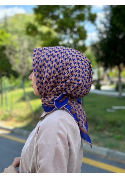 Pamuklu Soft Eşarp Eliza Desen
