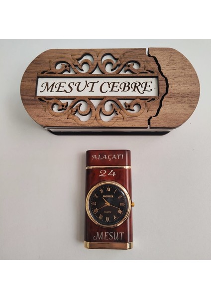 Çakmak Kişiye Özel Isim Yazılı ve Mdf Tasarım Kutulu No:96 fırsatları