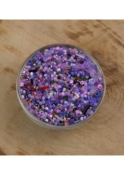 Prestij Candy Karışık Model Cam Boncuk Mor Renk Tonları fiyatları
