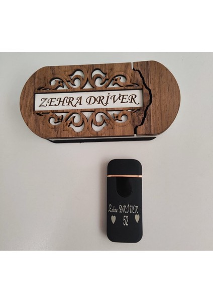 Çakmak Kişiye Özel Isim Yazılı ve Mdf Tasarım Kutulu No:97 modelleri