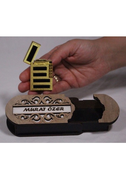 Çakmak Kişiye Özel Isim Yazılı ve Mdf Tasarım Kutulu No:99 fırsatları