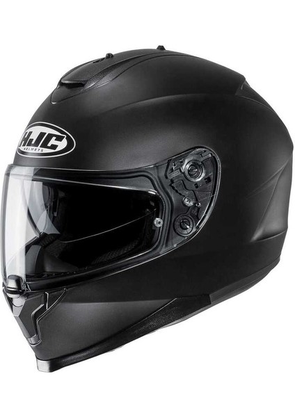 C70N Kask Semı Flat Siyah