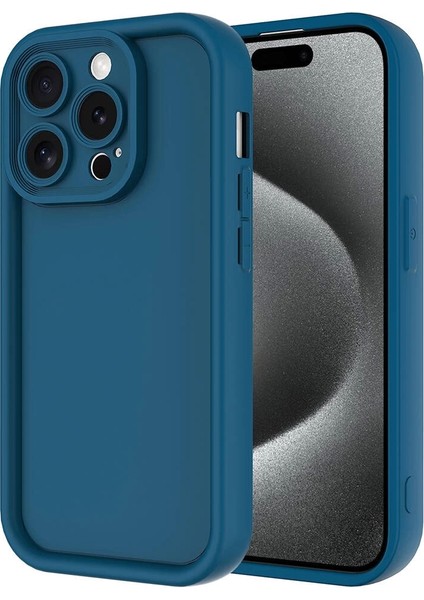 Apple iPhone 15 Pro Kılıf Kamera Korumalı Redclick Ananas Kapak