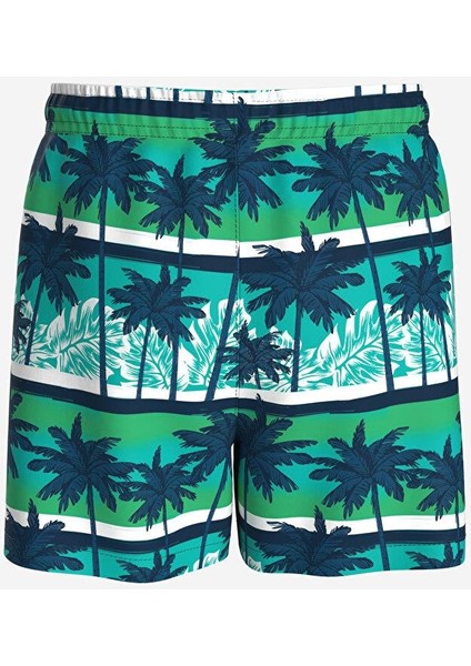 Beli Lastikli Baskılı Erkek Çocuk Deniz Şortu fiyatları