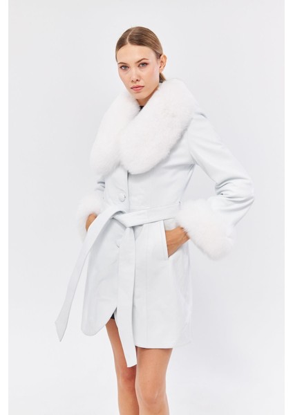 DKA1551 Kadın Beyaz Kaban indirimleri