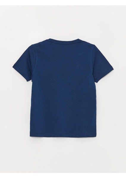 Bisiklet Yaka Baskılı Kısa Kollu Erkek Çocuk Şortlu Pijama Takımı fiyatları