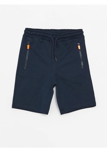 Beli Lastikli Basic Erkek Çocuk Şort