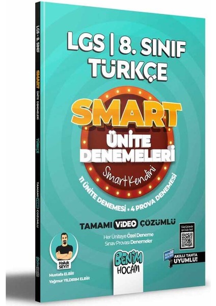 LGS 8. Sınıf Smart Türkçe Deneme Sınavları