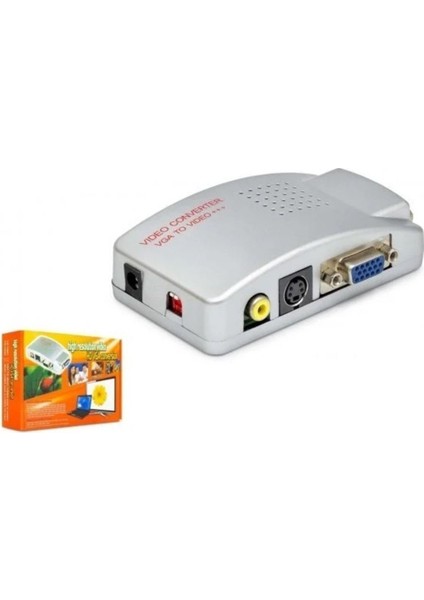 VGA To Video Çevirici VGA To Rca Çevirici VGA To Av Çevirici VGA Video Çevirici
