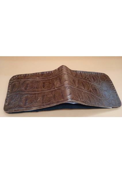 Deri Tamamen El Emeği Cüzdan 22CM*8CM * 1 Banknot Alanı 4 Kart Bölmesi 5A7