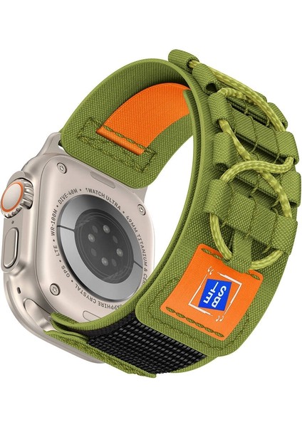 Watch Ultra Ultra 2 49MM Redclick Krd-99 Outdoor Hasır Terletmeyen Kumaş Kordon