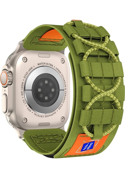 Watch Ultra Ultra 2 49MM Redclick Krd-99 Outdoor Hasır Terletmeyen Kumaş Kordon