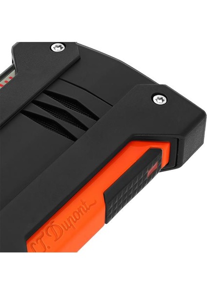 Defi Extreme Neon Turuncu-Siyah Tek Torch Puro Çakmağı 21419