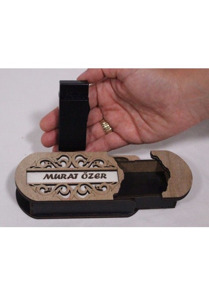 Çakmak Kişiye Özel Isim Yazılı ve Mdf Tasarım Kutulu NO:105 modelleri