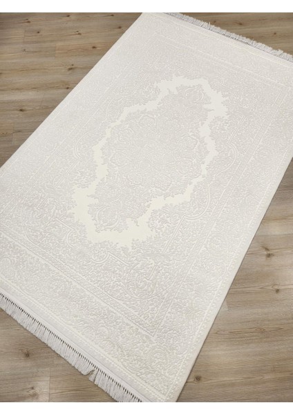 Vanessa 06150g Krem Klasik Motifli Yün Halı fırsatları