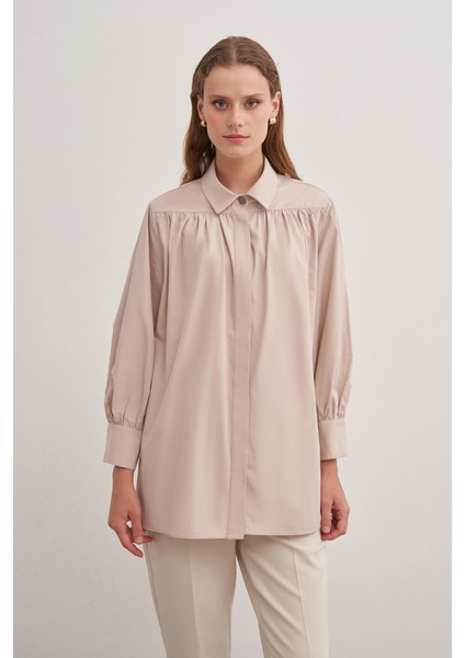 2233111 Gömlek Yaka Cotton Bluz fiyatları