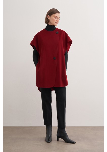 18182111 Kolsuz Düğme Detaylı Kap