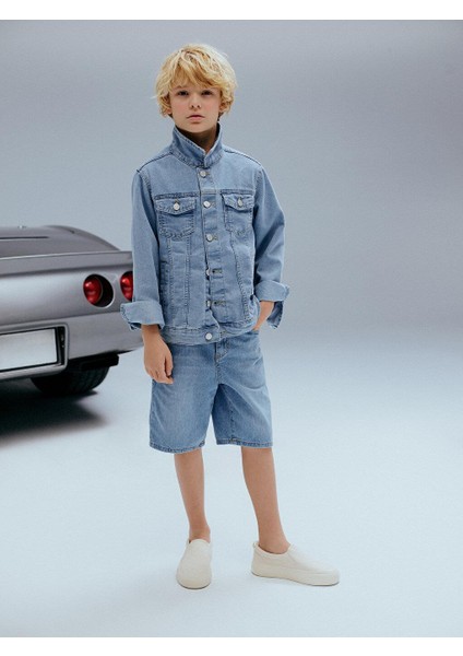 Erkek Çocuk Jean Şort modelleri