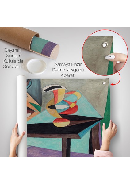 Pablo Picasso - Boğa Kafası Duvar ÖRTÜSÜ-7103
