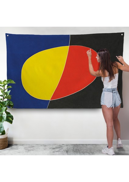 Joan Miro Güneşin Şarkısı Duvar ÖRTÜSÜ-7075