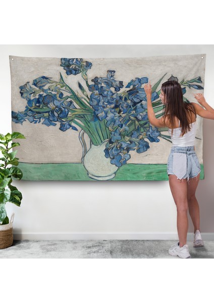 Vincent Van Gogh - Süsen Çiçeği Duvar Örtüsü - IRISES-7183 modelleri