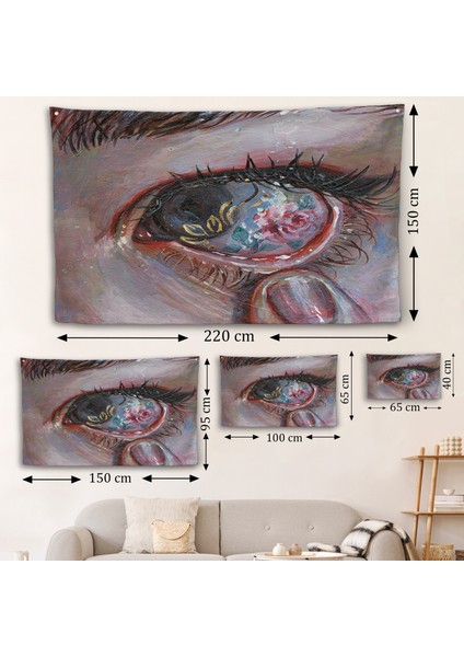 Gözdeki Güzellik Duvar ÖRTÜSÜ-7253 fırsatları