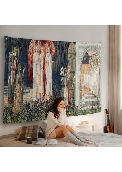 William Morris Kutsal Kase Duvar ÖRTÜSÜ-7033 fiyatları