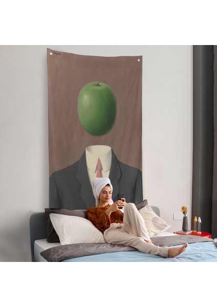 Rene Magritte - Soyut Sabit Fikir Duvar ÖRTÜSÜ-7343 fiyatları
