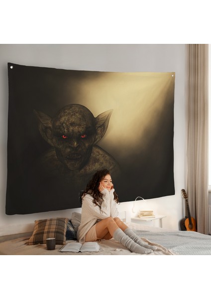 Halloween Ibis Demon Duvar ÖRTÜSÜ-7242 fiyatları
