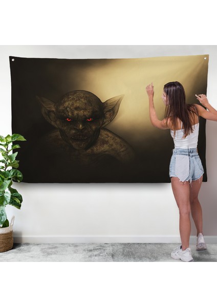 Halloween Ibis Demon Duvar ÖRTÜSÜ-7242 modelleri