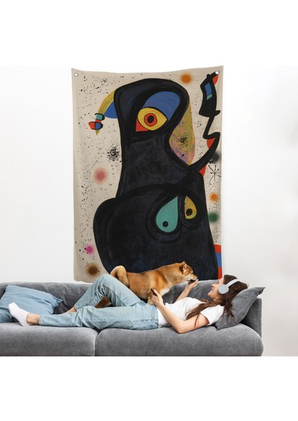 Citon Joan Miro - Vladimir Duvar ÖRTÜSÜ-7484