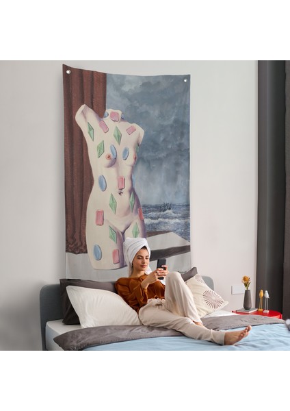 Rene Magritte - Su Damlası Duvar ÖRTÜSÜ-7345 fiyatları