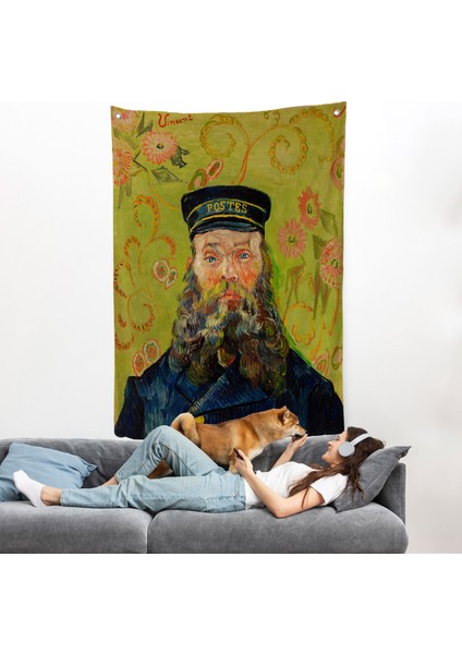 Vincent Van Gogh – Postacı Joseph Roulin’in Portresi Duvar Örtüsü - Postes - POSTMAN-7381