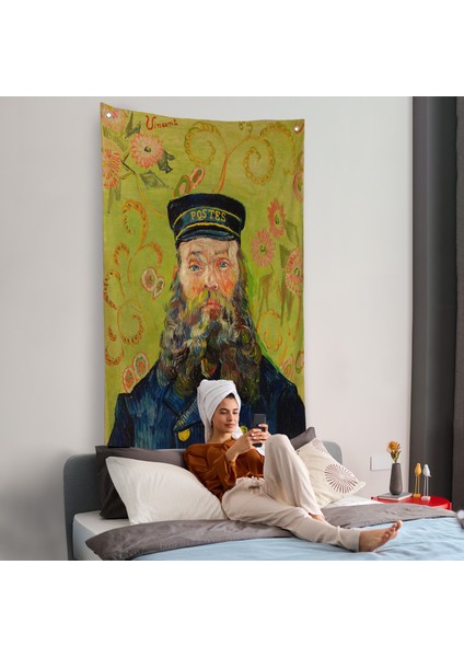 Vincent Van Gogh – Postacı Joseph Roulin’in Portresi Duvar Örtüsü - Postes - POSTMAN-7381 fiyatları