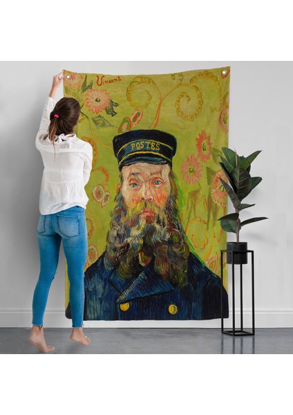 Vincent Van Gogh – Postacı Joseph Roulin’in Portresi Duvar Örtüsü - Postes - POSTMAN-7381 modelleri