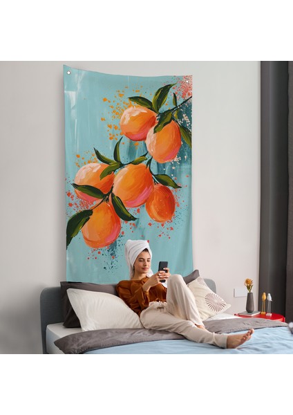 Limon Dalı Duvar ÖRTÜSÜ-7570 fiyatları