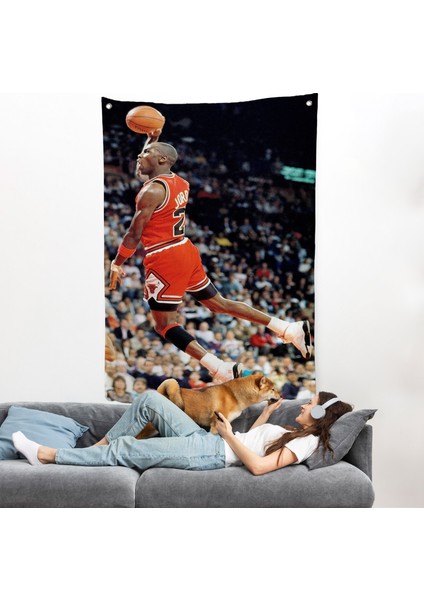 Michael Jordan Duvar ÖRTÜSÜ-7907