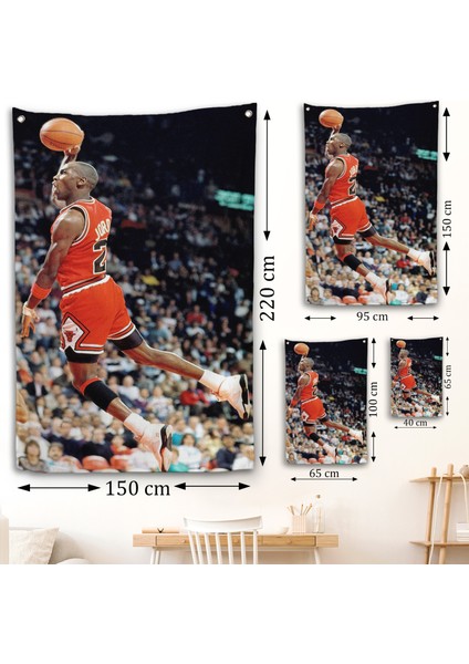 Michael Jordan Duvar ÖRTÜSÜ-7907 fırsatları