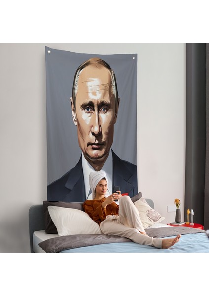 Vladimir Putin Rusya Devlet Başkanı Duvar ÖRTÜSÜ-7737