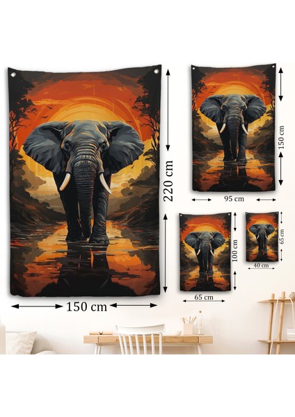 Yürüyen Fil Duvar ÖRTÜSÜ-7895 fırsatları