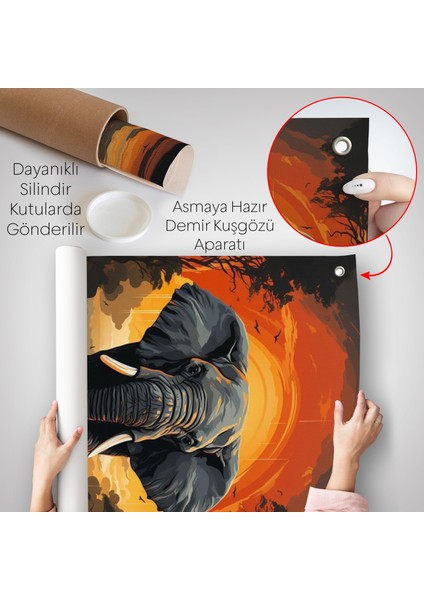 Yürüyen Fil Duvar ÖRTÜSÜ-7895 indirimleri